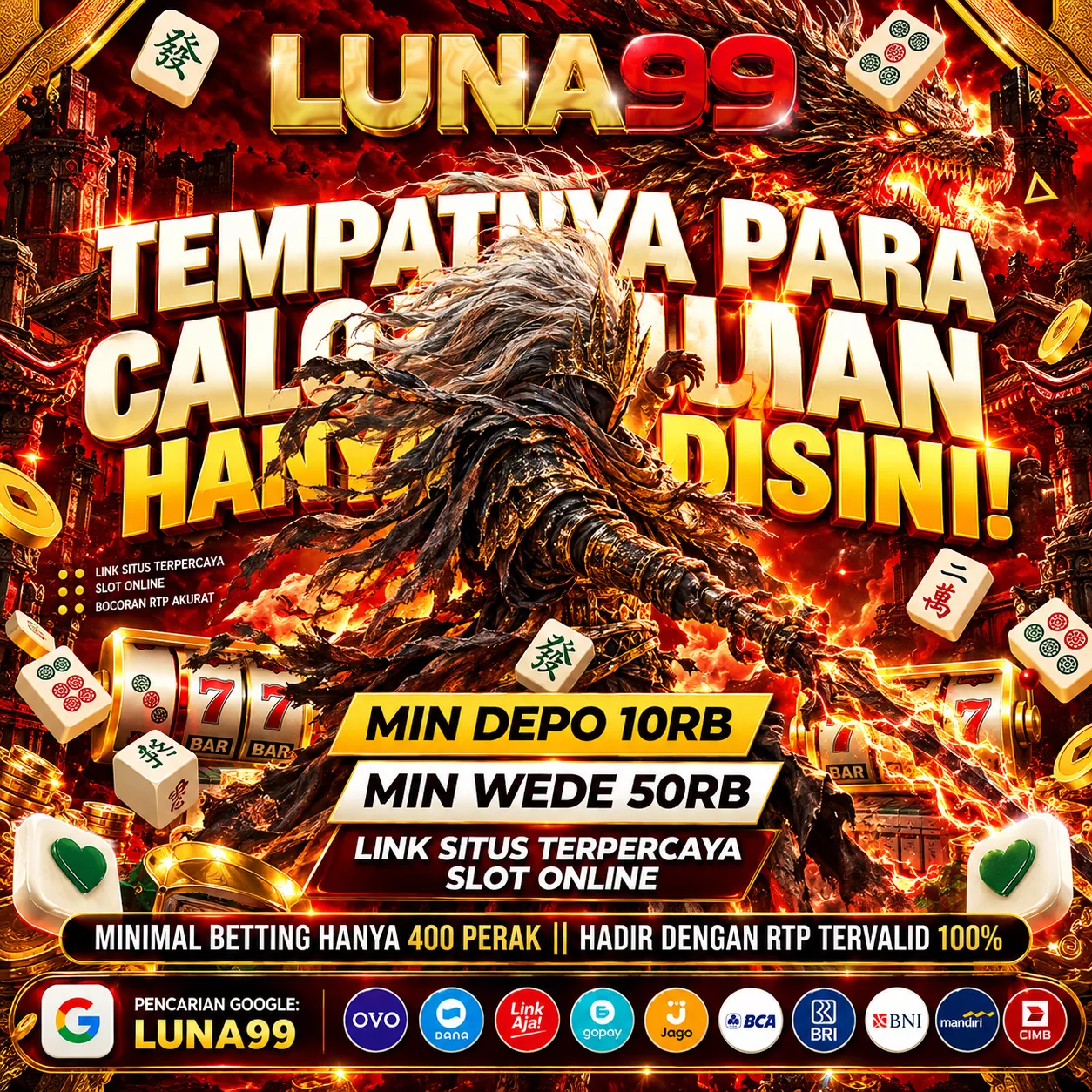 Luna99: Platform Permainan Tanpa Batas Hadiah Maksimal